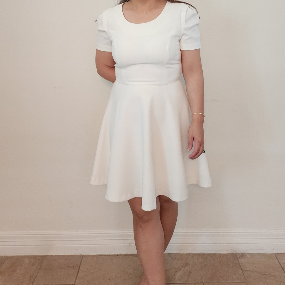 F21 white dress